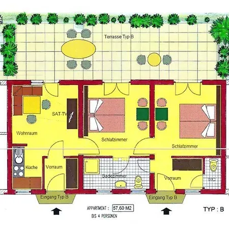 公寓 Kaernten Dr. Baumgartner *